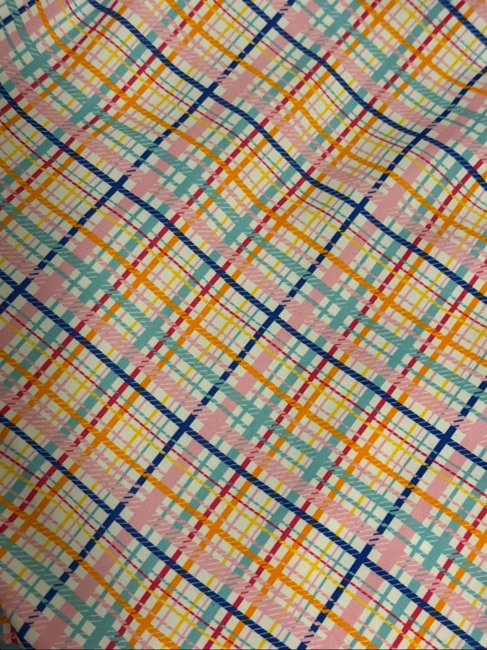 Top Paw Dog Plaid Swim Trunks Size L